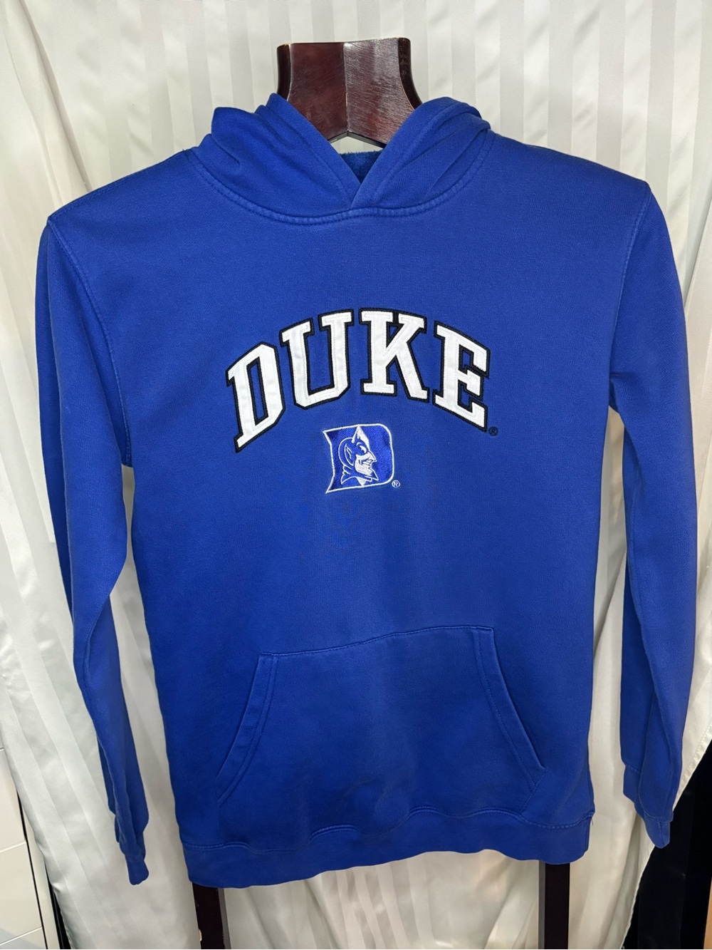 Vintage Duke Blue Pullover Hoodie